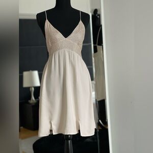 Cleobella XS dress from REVOLVE used max 5 times. Cream color
